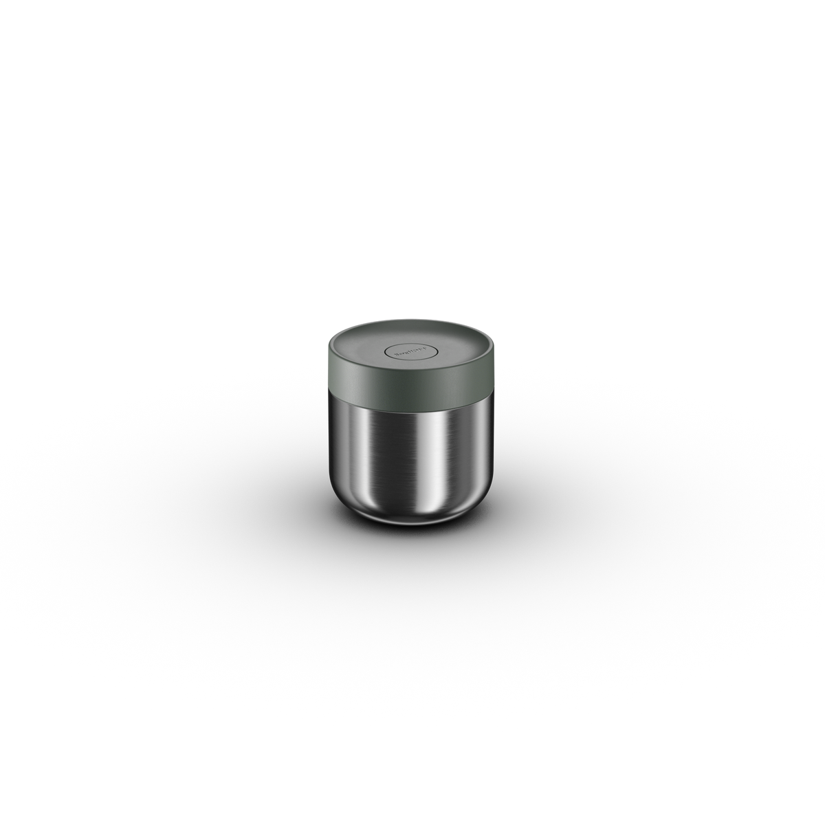 Nommie-snackable-food-jar-khaki-steel-35CL